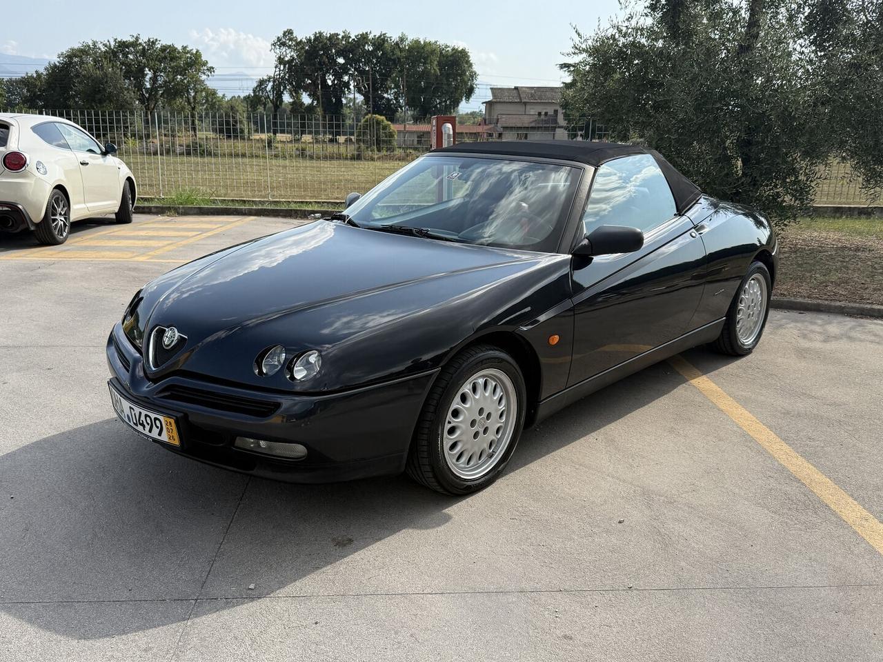 ALFAROMEO GTV SPIDER 2.0 INTERNI IN PELLE ROSSA