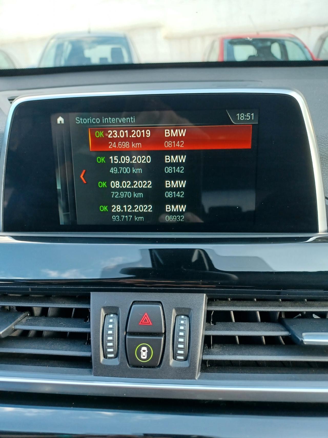 Bmw X1 sDrive18d xLine. TAGLIANDI BMW