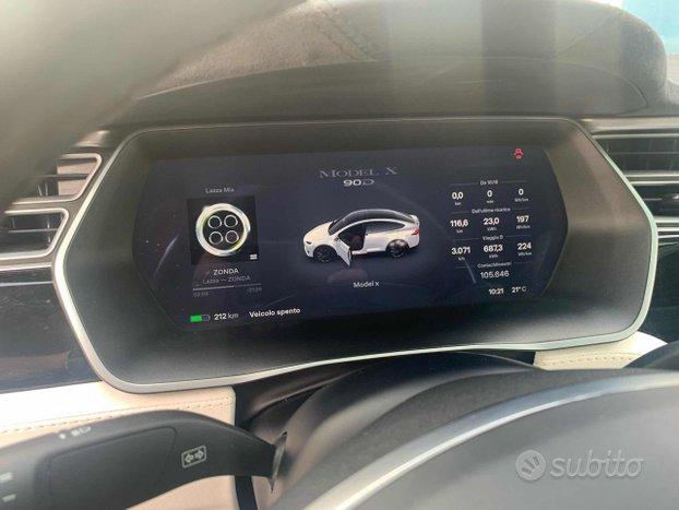 TESLA Model X 90kWh Dual Motor GANCIO TRAINO PIL