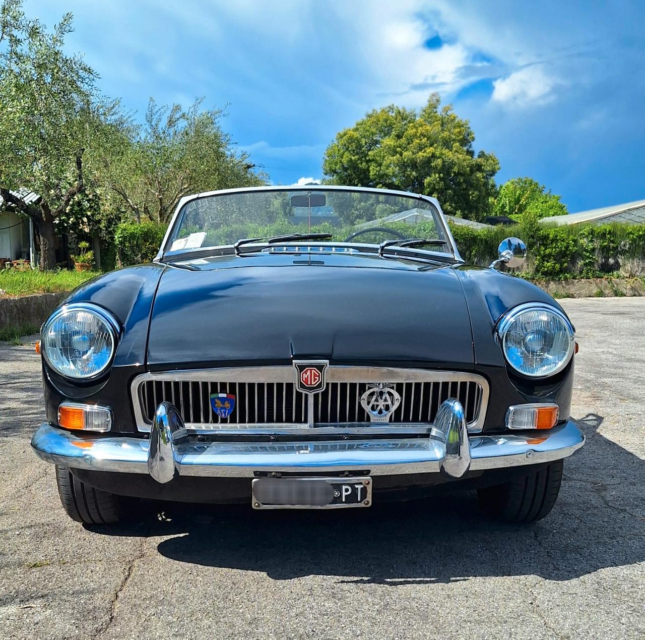MGB ROADSTER - ASI - TARGA NERA PT