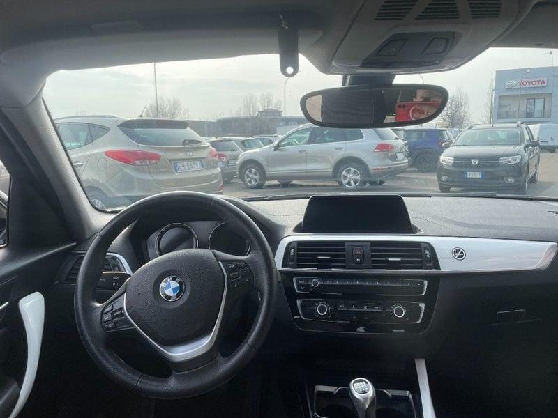 BMW Serie 1 116 d 5p. KM NAVIGATORE-KM CERTIFICATI-GARANZIA