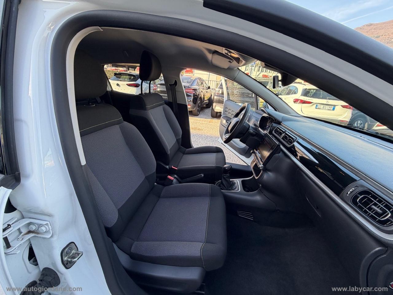 CITROEN C3 PureTech 83 S&S Shine VETRI OSCURATI - RETRO CAMERA - CLIMA AUTOMATICO