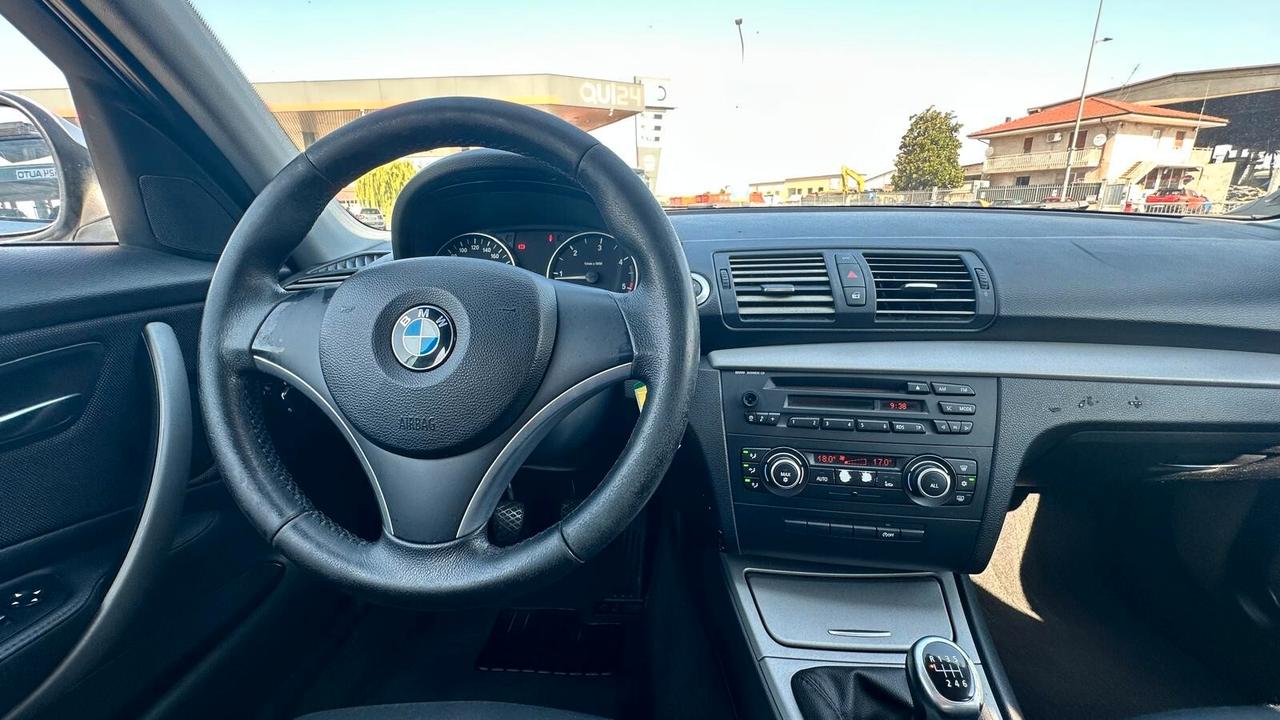 Bmw118d 2.0 D143CV cat 5 porte KM CERTIFICATI-UNICO PROPRIETARIO