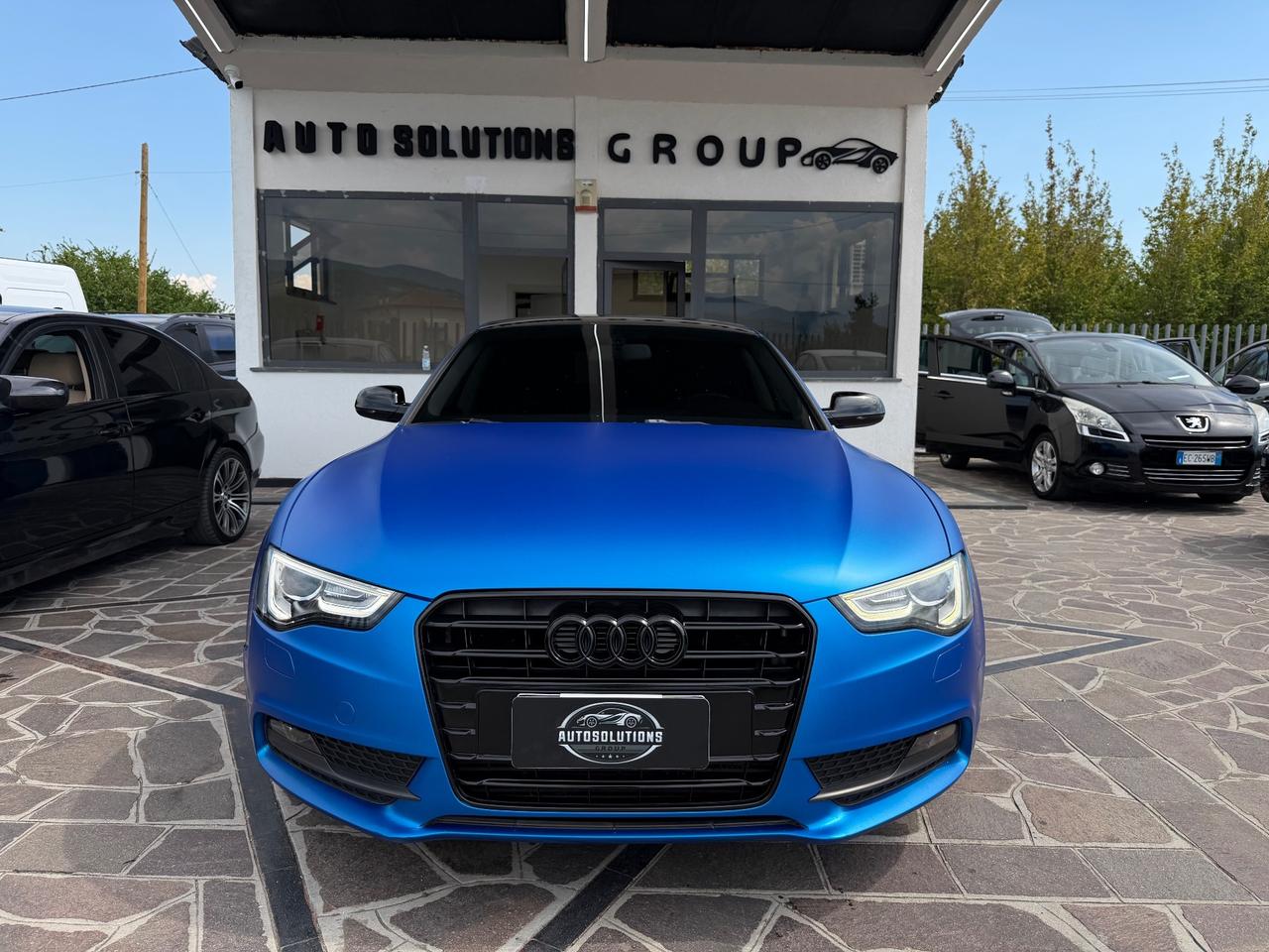 Audi A5 Sportback 2.0 tdi 177cv s-tronic Wraping Blu Opaco
