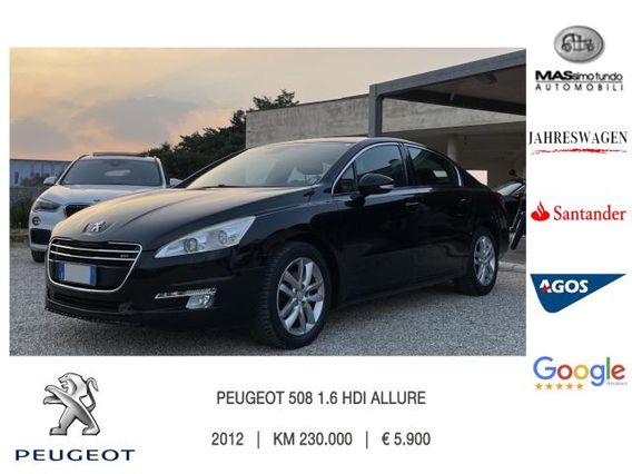 PEUGEOT 508 1.6 e-HDi Automatico S&S Allure