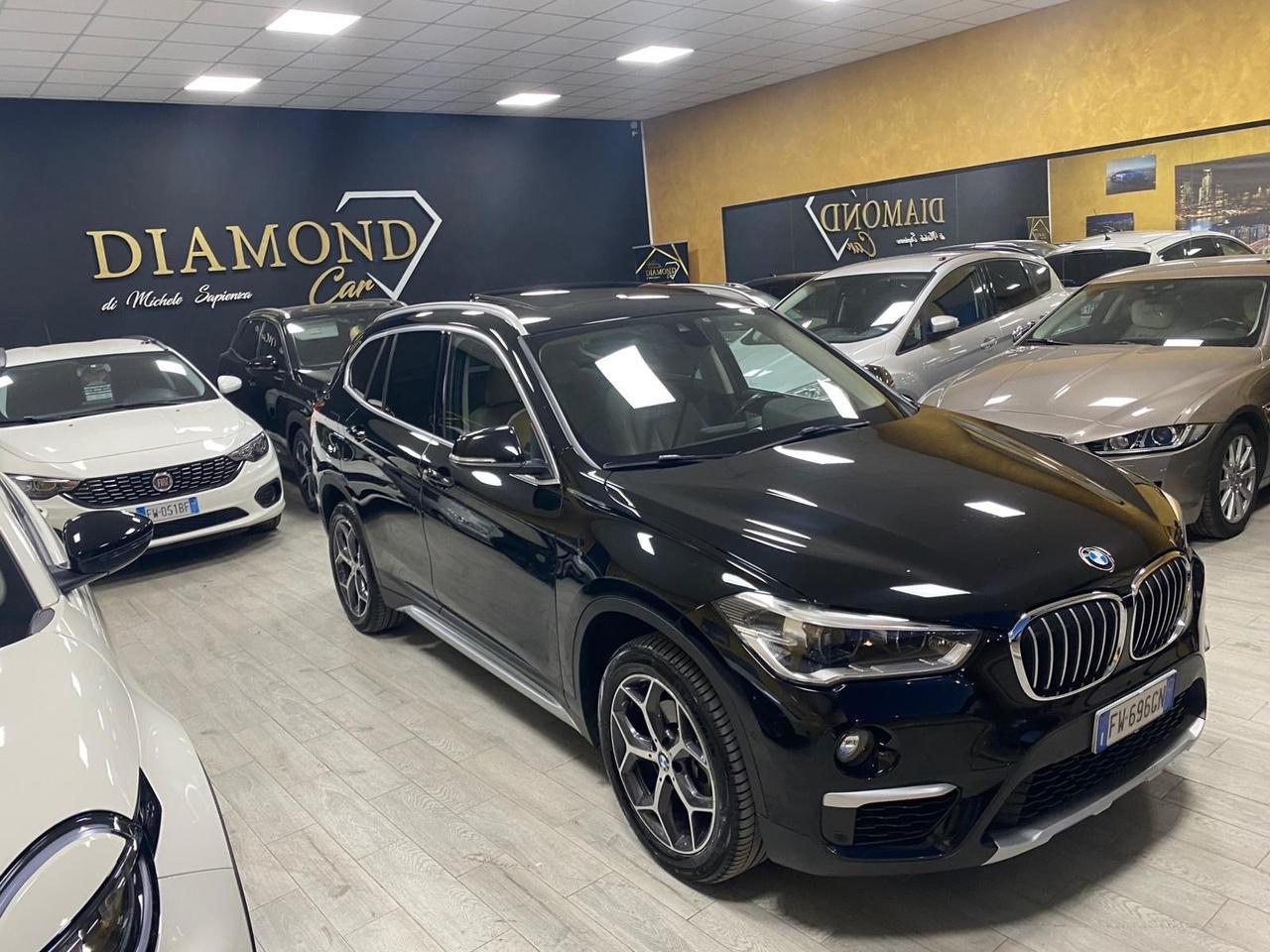 BMW X1 sDrive18d xLine “TETTO/NAV/RETR/PELLE”-2019