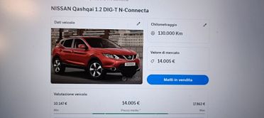 Nissan Qashqai 1.2 DIG-T BENZINA SOLO 129MILA KM!!!!!!