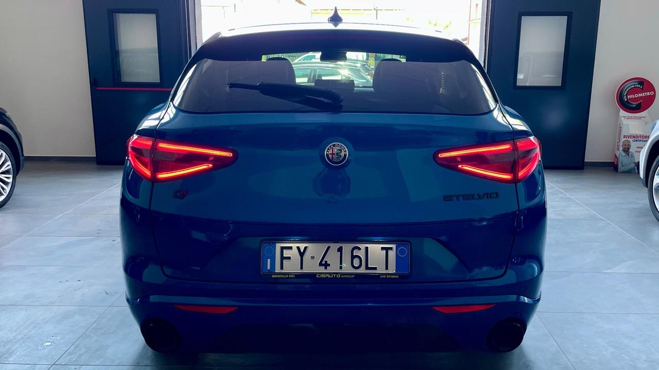 ALFA ROMEO STELVIO 2.2 VELOCE Q4 TURBODIESEL 210CV - VOLANTE E SEDILI IN PELLE RISCALDABILI, FULL LED