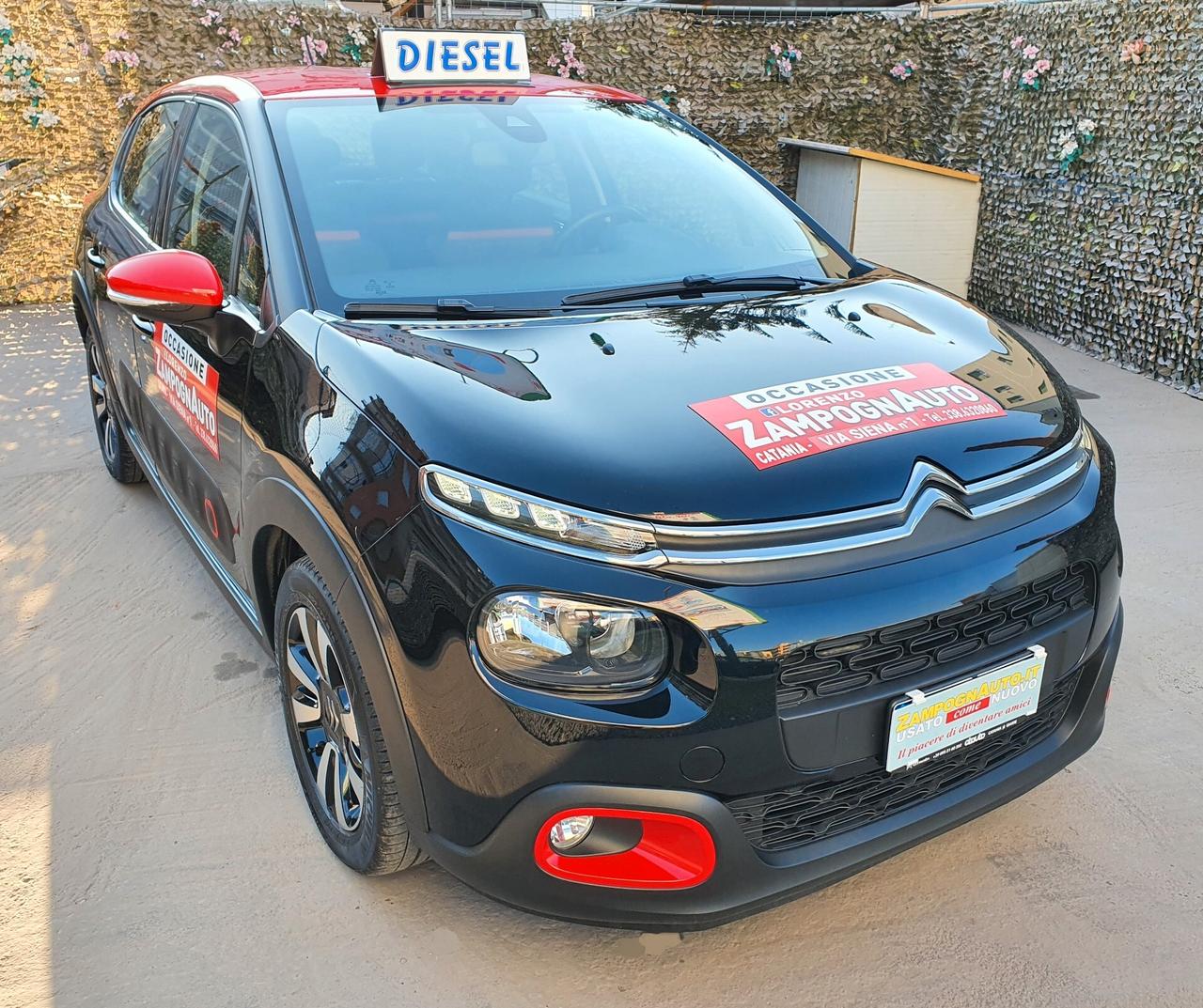 Citroen C3 1.4 BlueHDi 75 S&S Shine ZAMPOGNAUTO CT