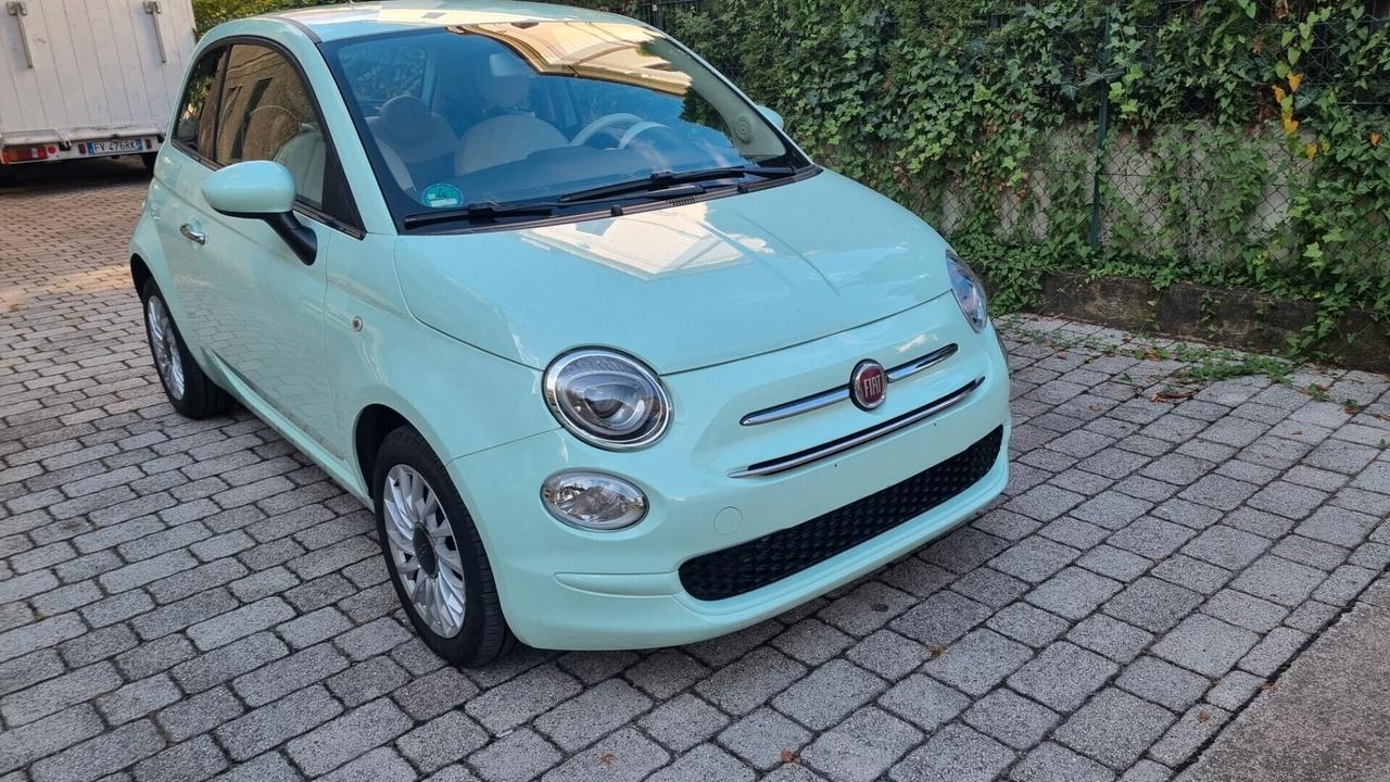 Fiat 500 1.2 Lounge 69cv anno2019 km 52000 neopat