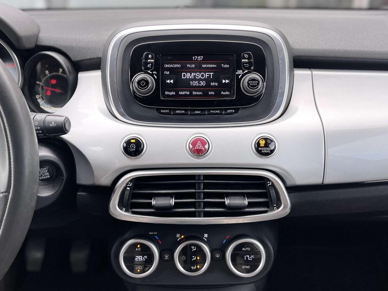 Fiat 500X 1.6 Diesel 120CV E6 Neo - 2016