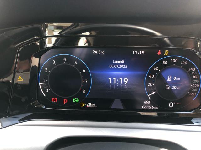 VOLKSWAGEN Golf 1.5 TGI DSG Life OK NEOPATENTATI