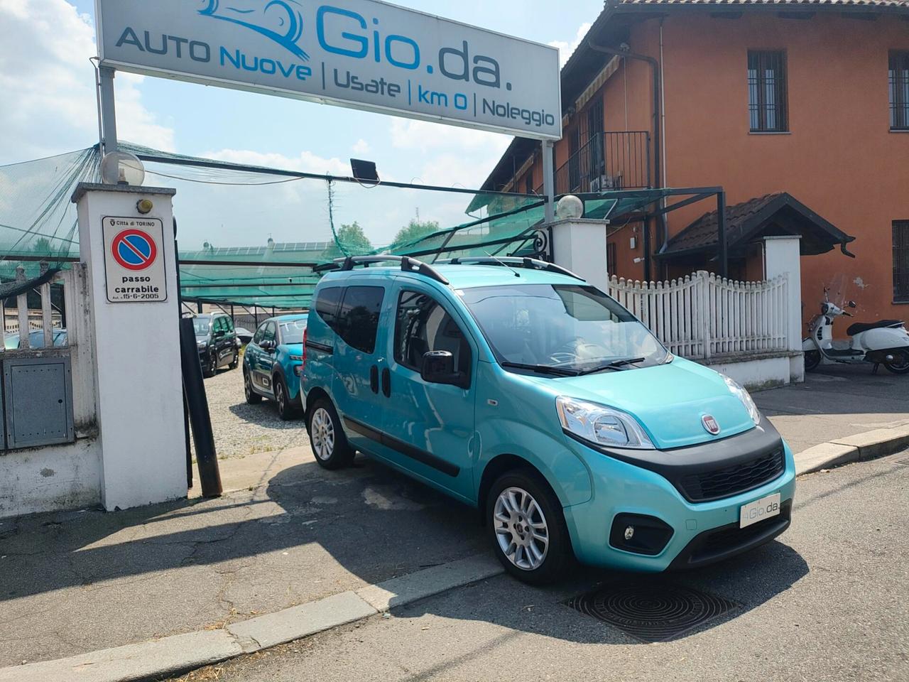 FIAT QUBO 1.4 77CV METANO KM 118214-2018