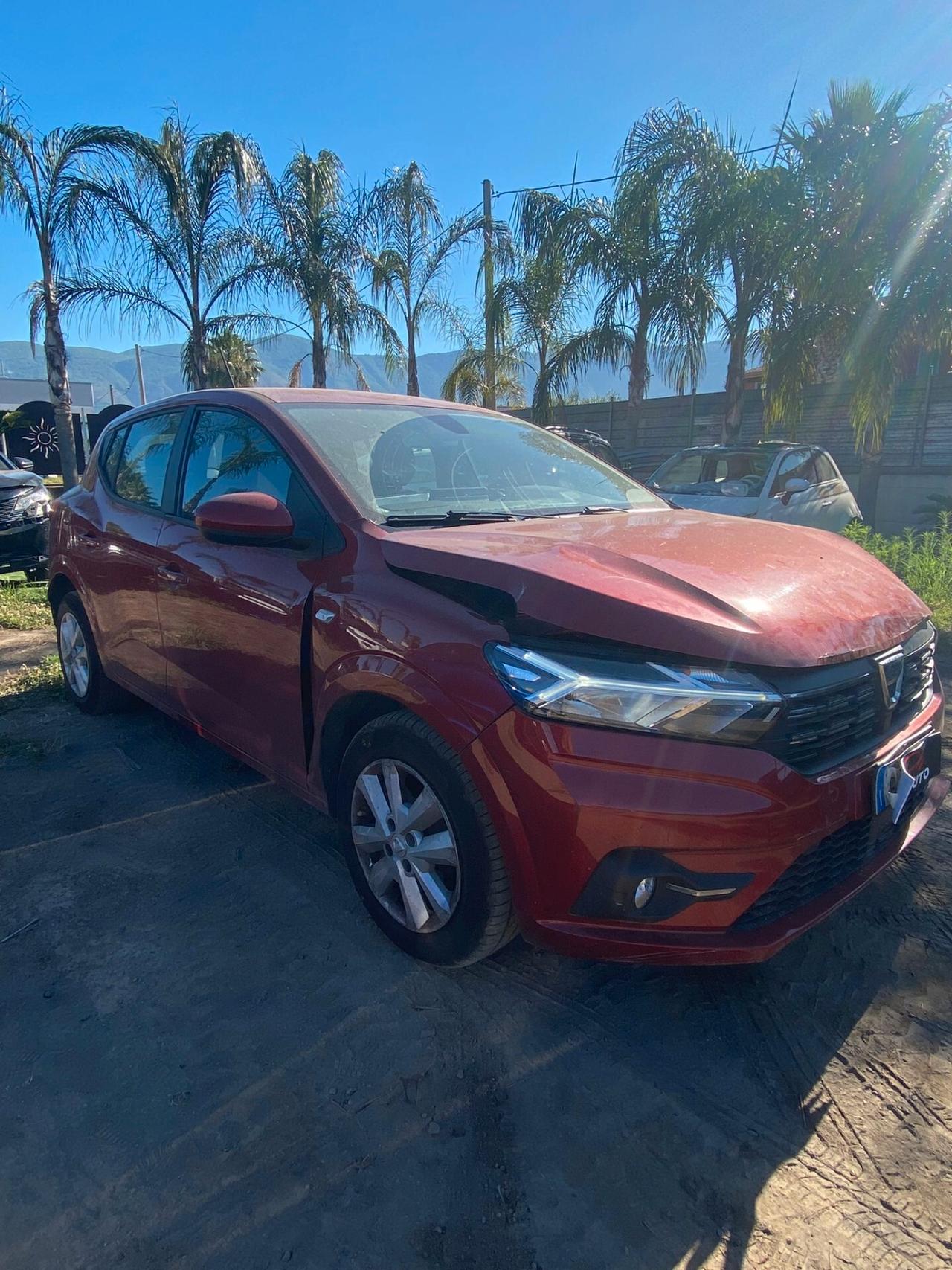 Dacia Sandero 2021 Streetway 1.0 Gpl SINISTRATA
