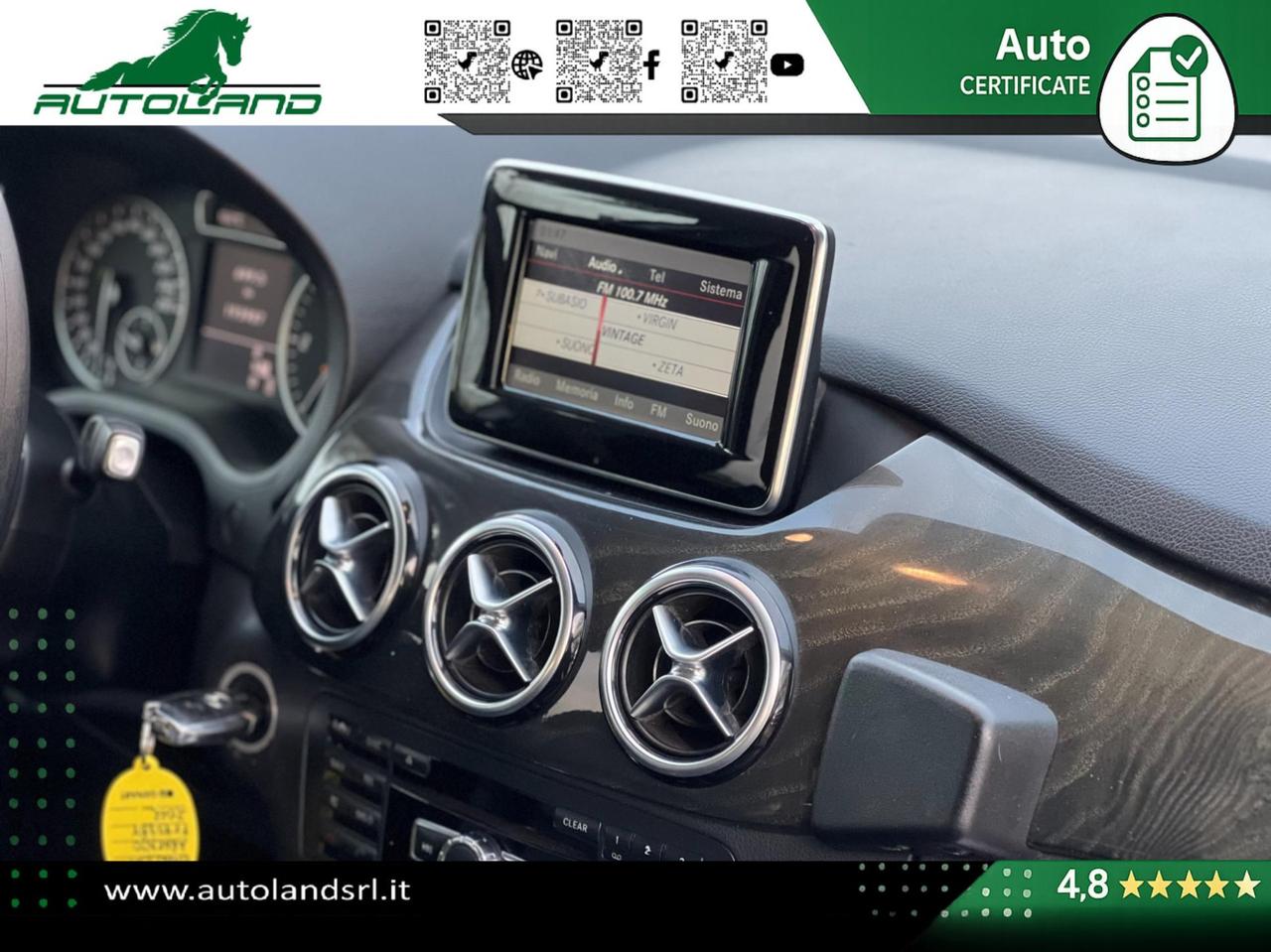 Mercedes B 180 CDI BlueEfficiency Automatica Pelle