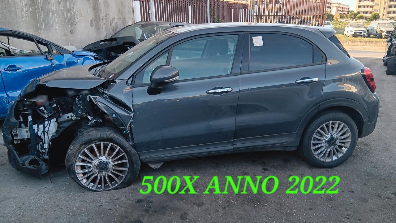Fiat 500X incidentata sinistrata mondialcars 022