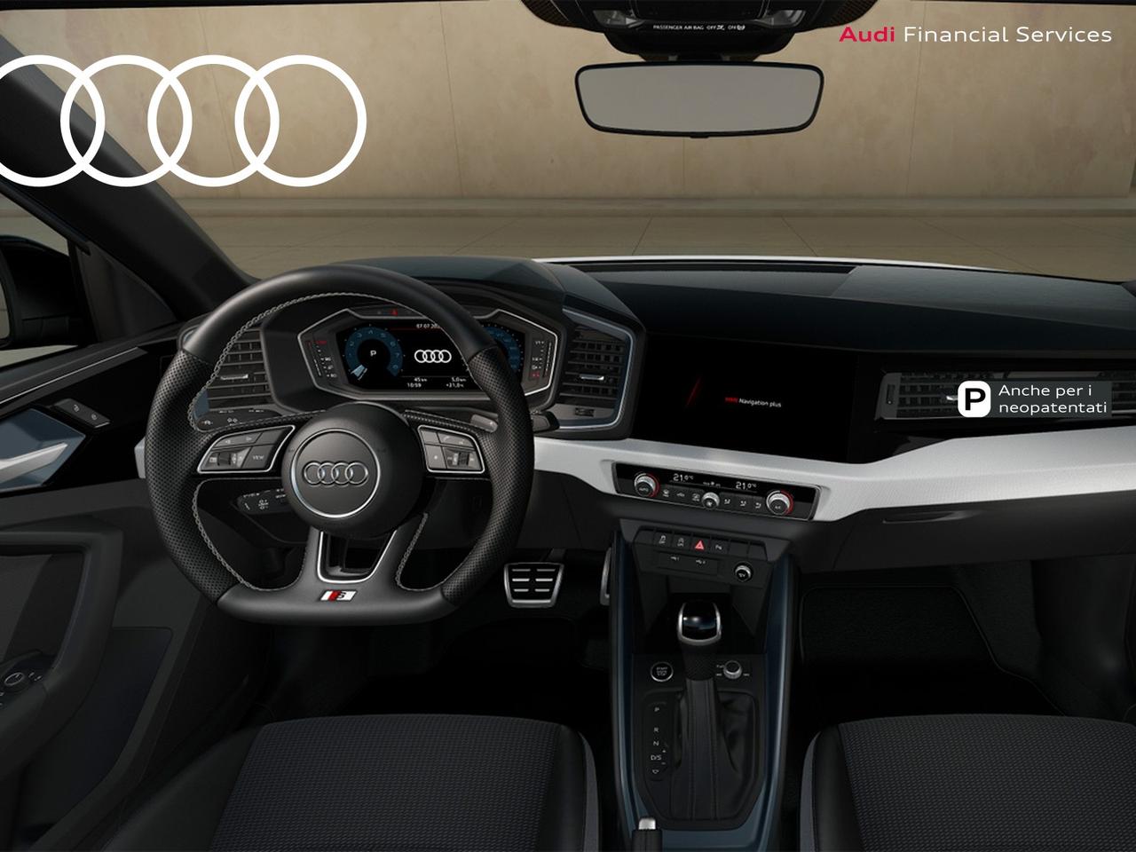 Audi A1 sportback 35 1.5 tfsi identity black s-tronic