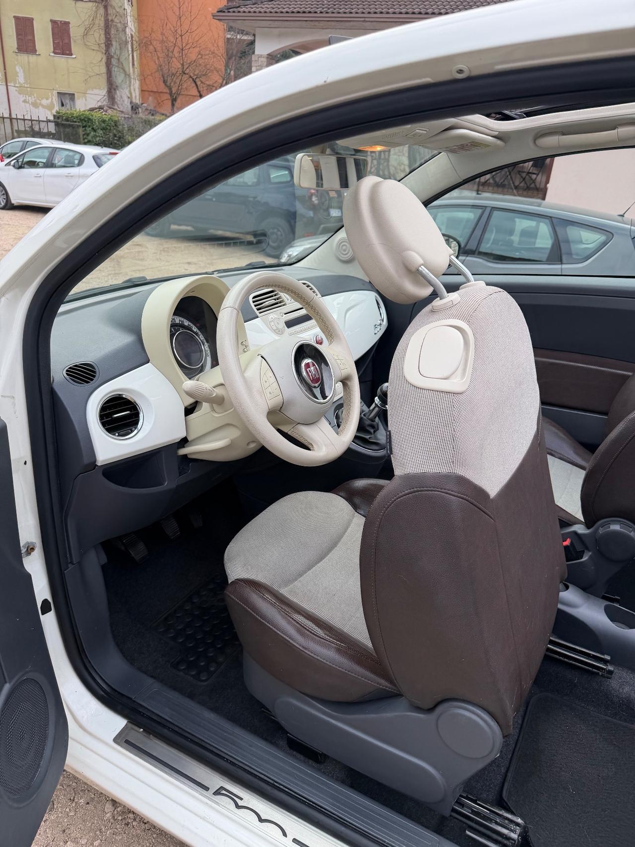 Fiat 500C LOUNGE KMCERT GARANZ UNICOPR
