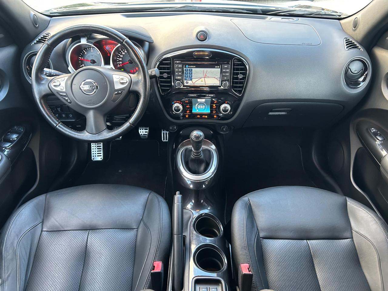 Nissan Juke Tekna 1.5 dci 110 cv 2017 navi camera 360