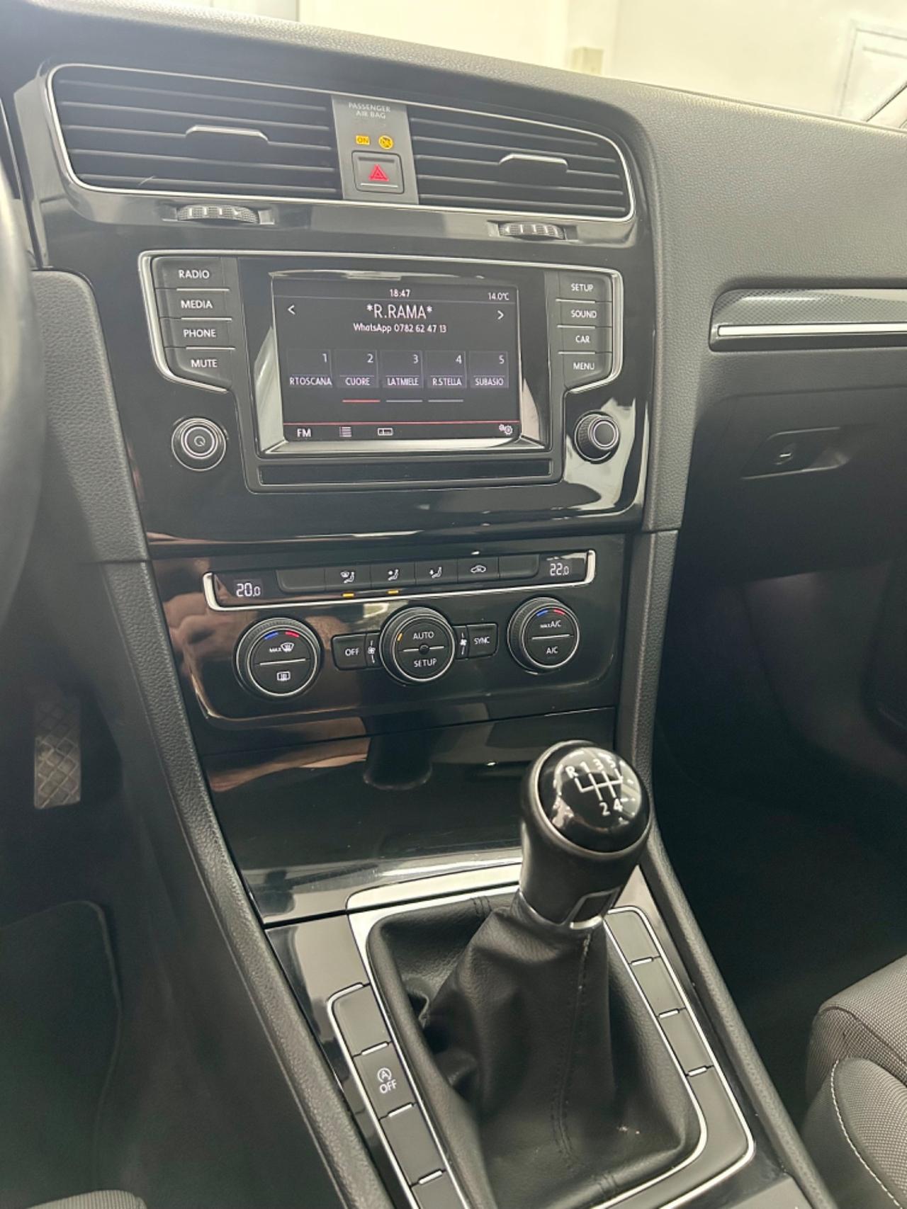 VW GOLF 7 1.6 TDI 5p. Highline FINANZIABILE