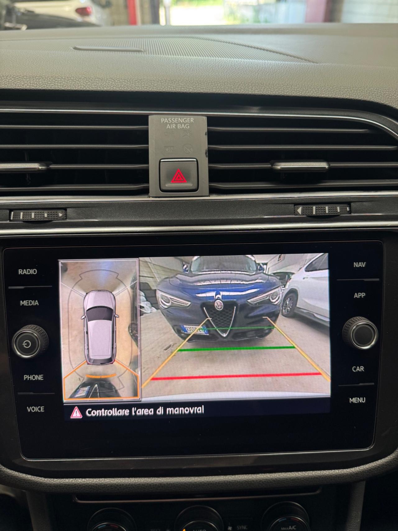 VOLKSVAGEN TIGUAN ALL SPACE 2.0 190 CV 4MOTION GANCIO TRAINO