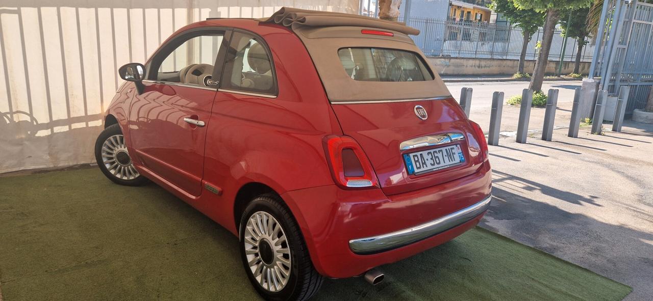 FIAT 500C BENZINA 1.2 69CV CABRIOLET 10/2010