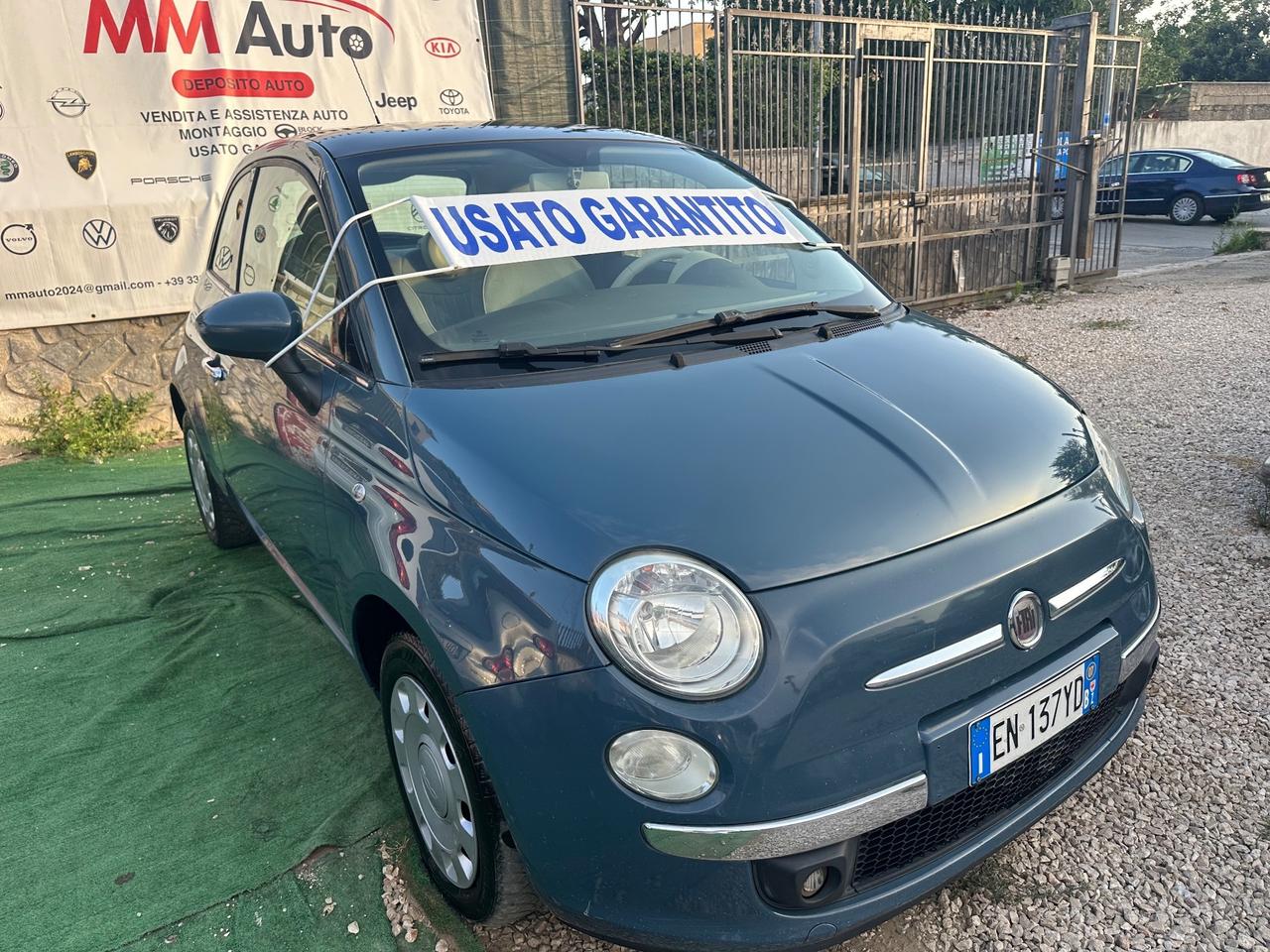 Fiat 500 1.2 benzina 2007 TETTO PANORAMICO