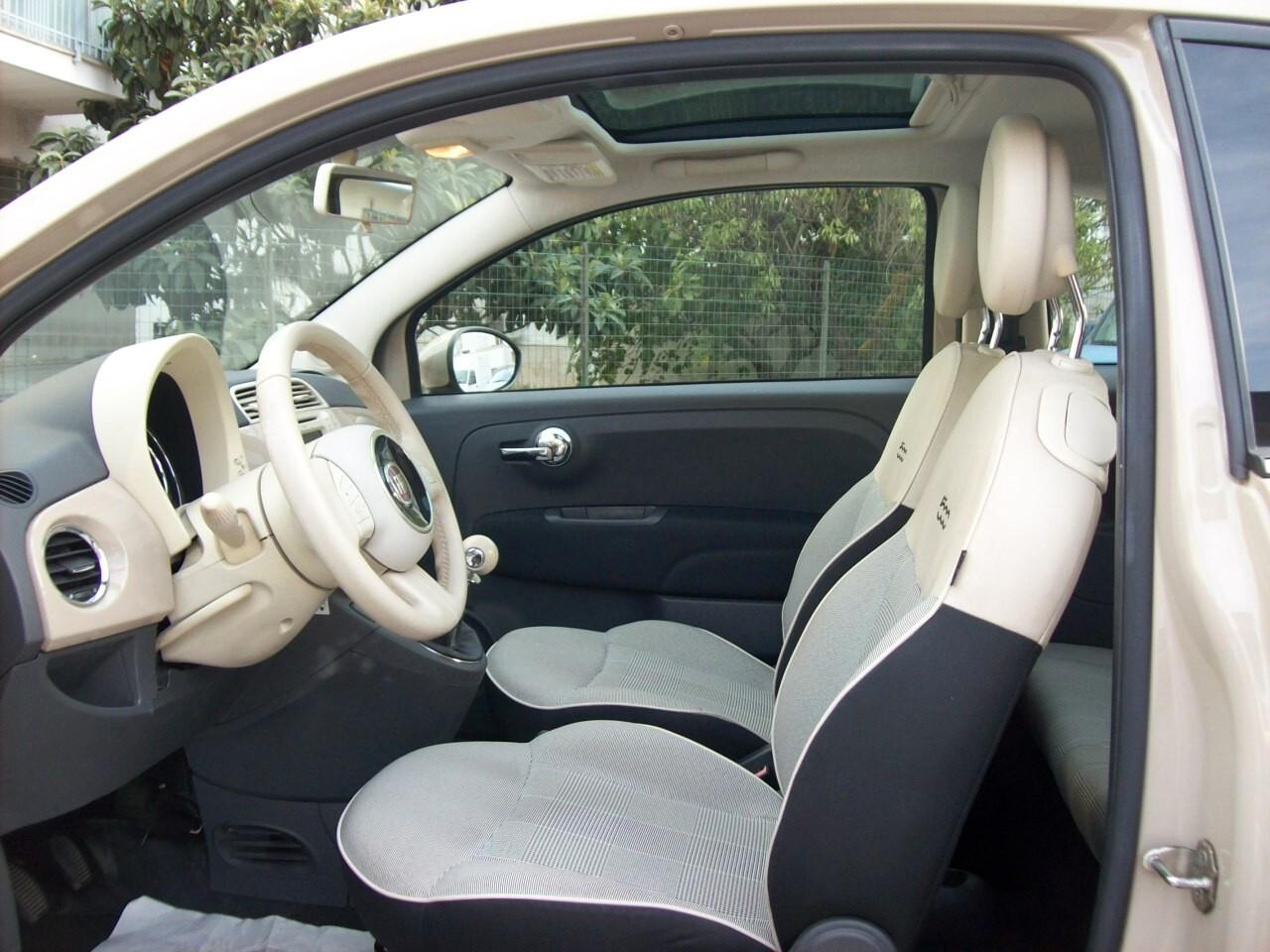 Fiat 500 TwinAir 85CV Lounge Tetto Panoramico
