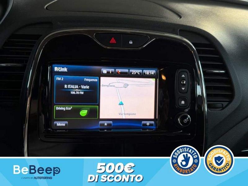 Renault Captur 1.5 DCI INTENS (ENERGY R-LINK) 90CV EDC E6