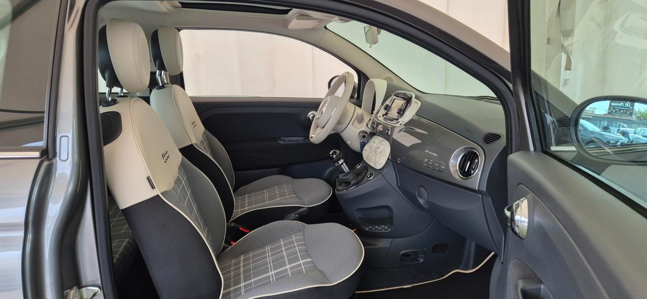 FIAT 500 BENZINA 1.2 69CV LOUNGE 09/2015