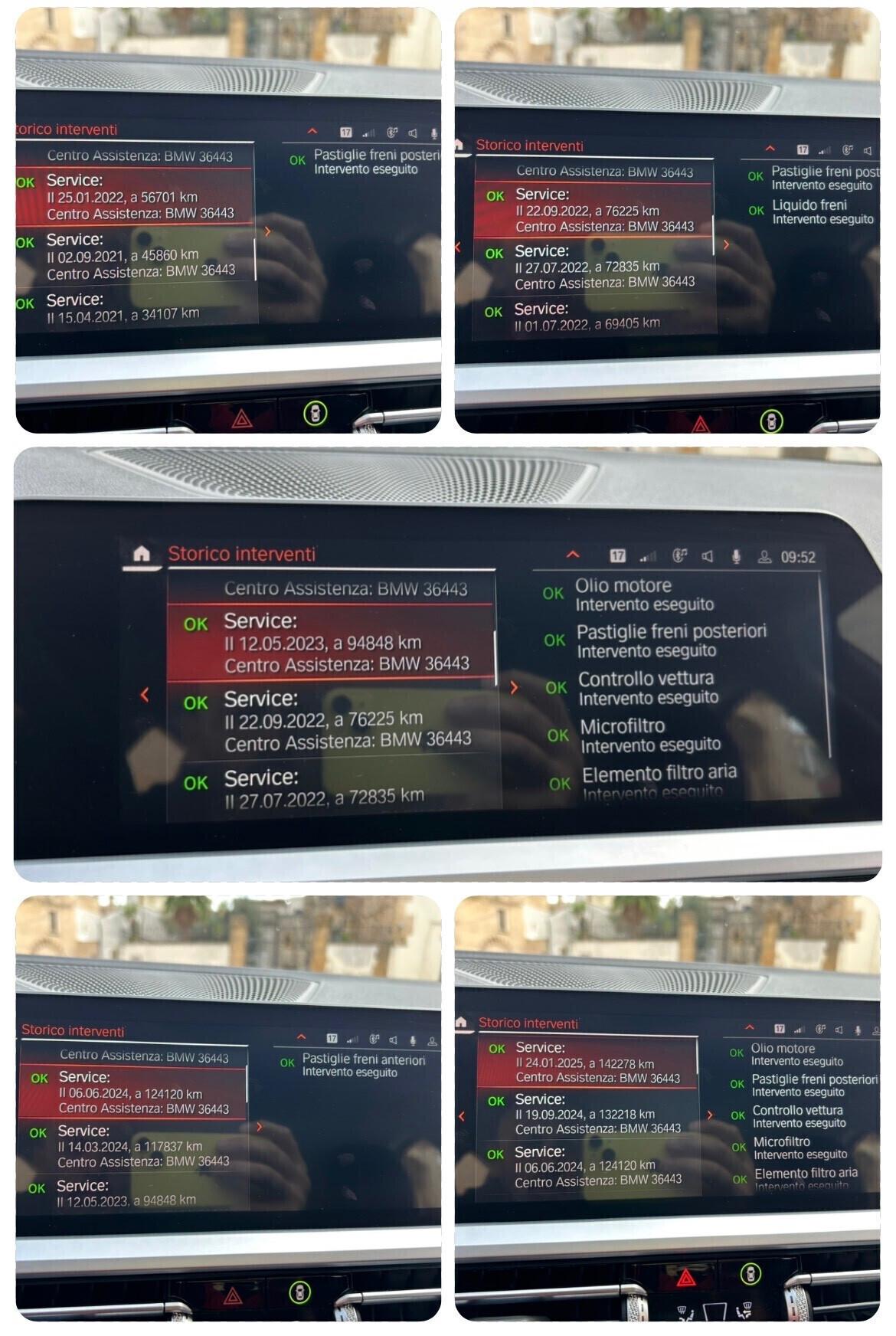 Bmw 320d Sport 190 cv lights ambient + virtual