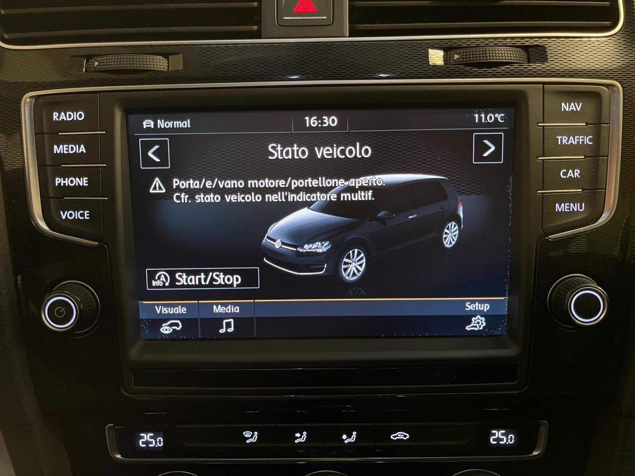 Volkswagen Golf GTD 2.0 TDI 184cv DSG-LEGGI SOTTO