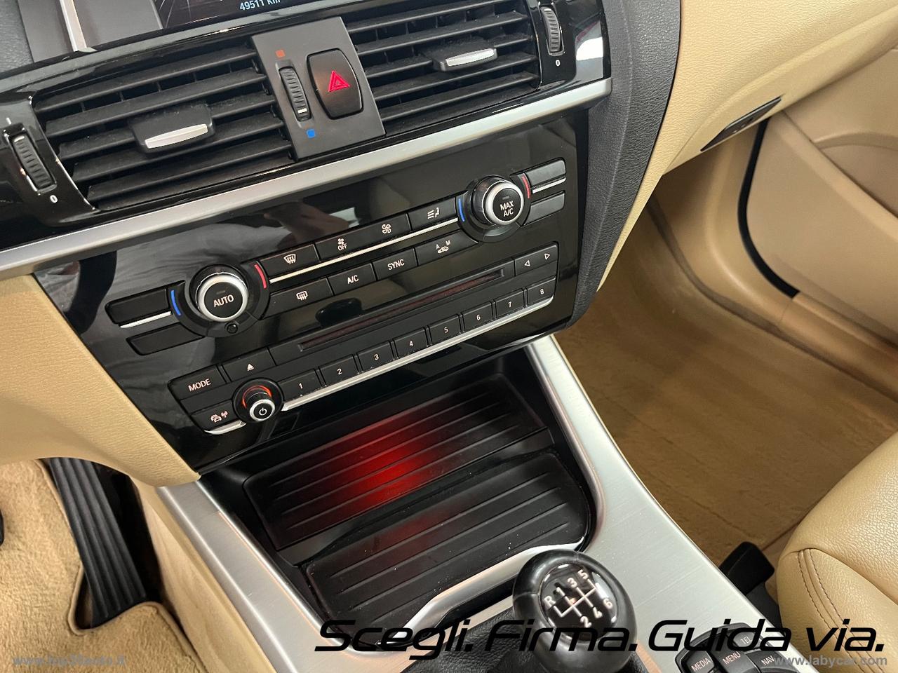 BMW X3 XDrive20d XLine|PELLE TOTALE|8 GOMME