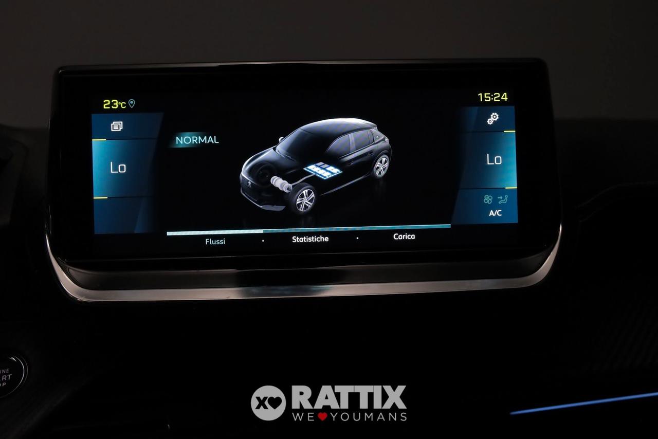 Peugeot e-208 motore elettrico 100kW GT