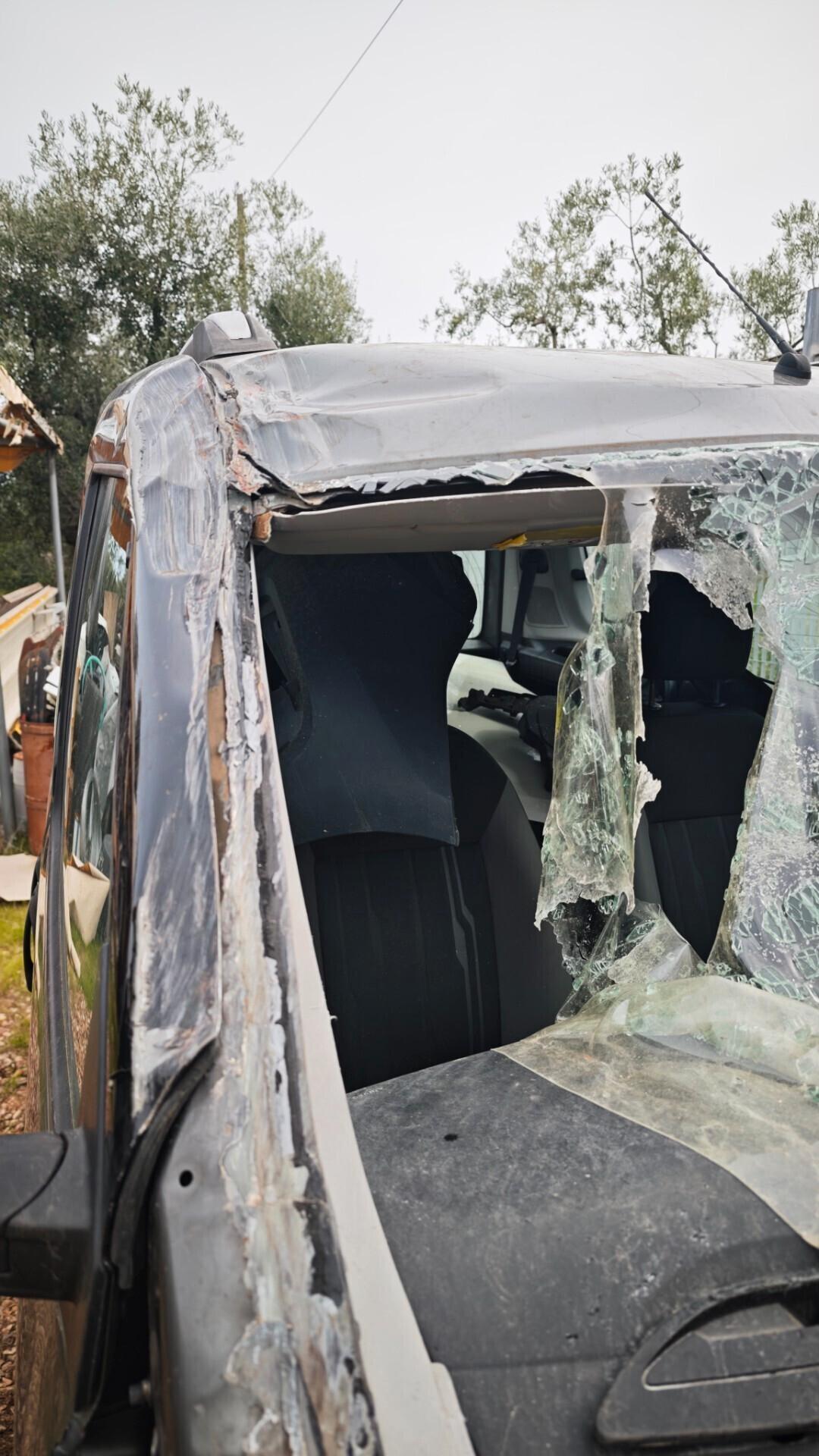 Fiat Doblò 1.6 M-Jet 7 posti 95cv incidentato solo parte superiore