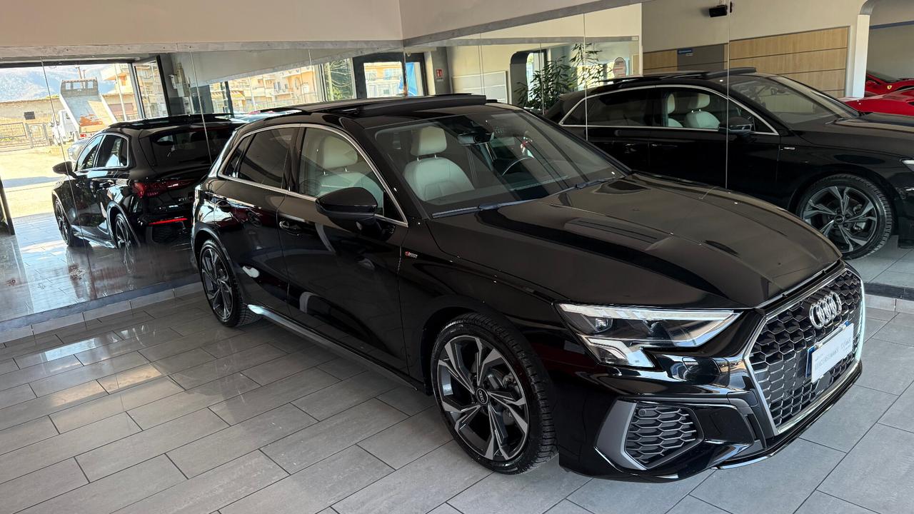 AUDI A3 SPORTBACK S LINE TETTO APRIBILE