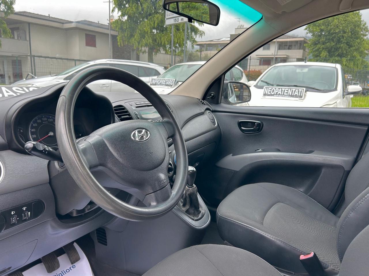 Hyundai i10 1.1 5p UNIPROPRIETARIO-NEOPATENTATI