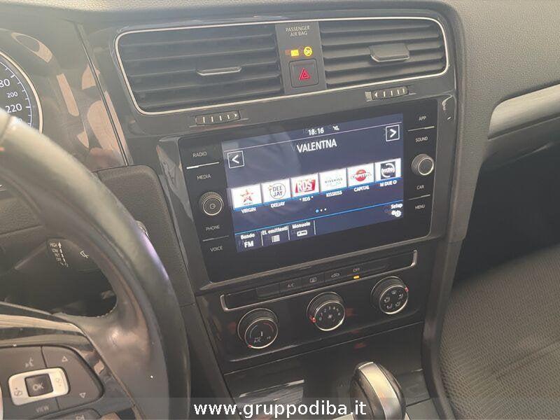 Volkswagen Golf VII 2017 5p Benzina 5p 1.5 tgi Business 130cv dsg