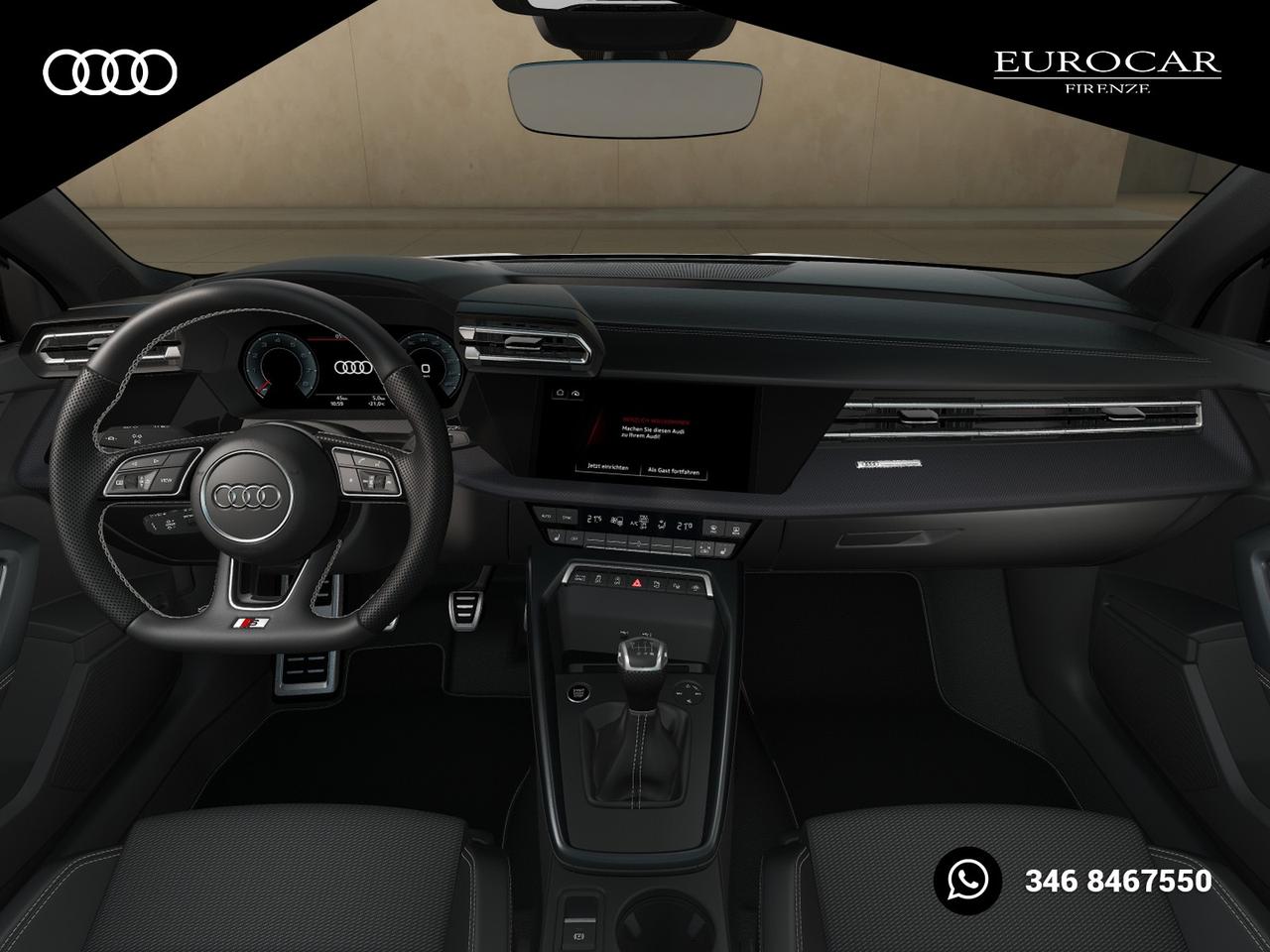 Audi A3 sportback 1.5 tfsi s line edition 116cv