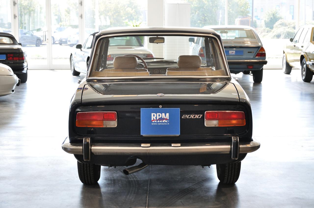 Alfa Romeo 2000 tipo 105.12 Conservata Omologata RIAR