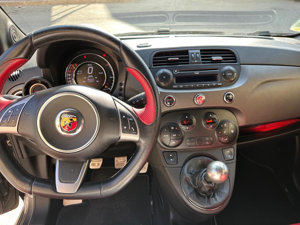 Abarth 595 1.4 Turbo T-Jet 180 CV Competizione KM 113925 CERT