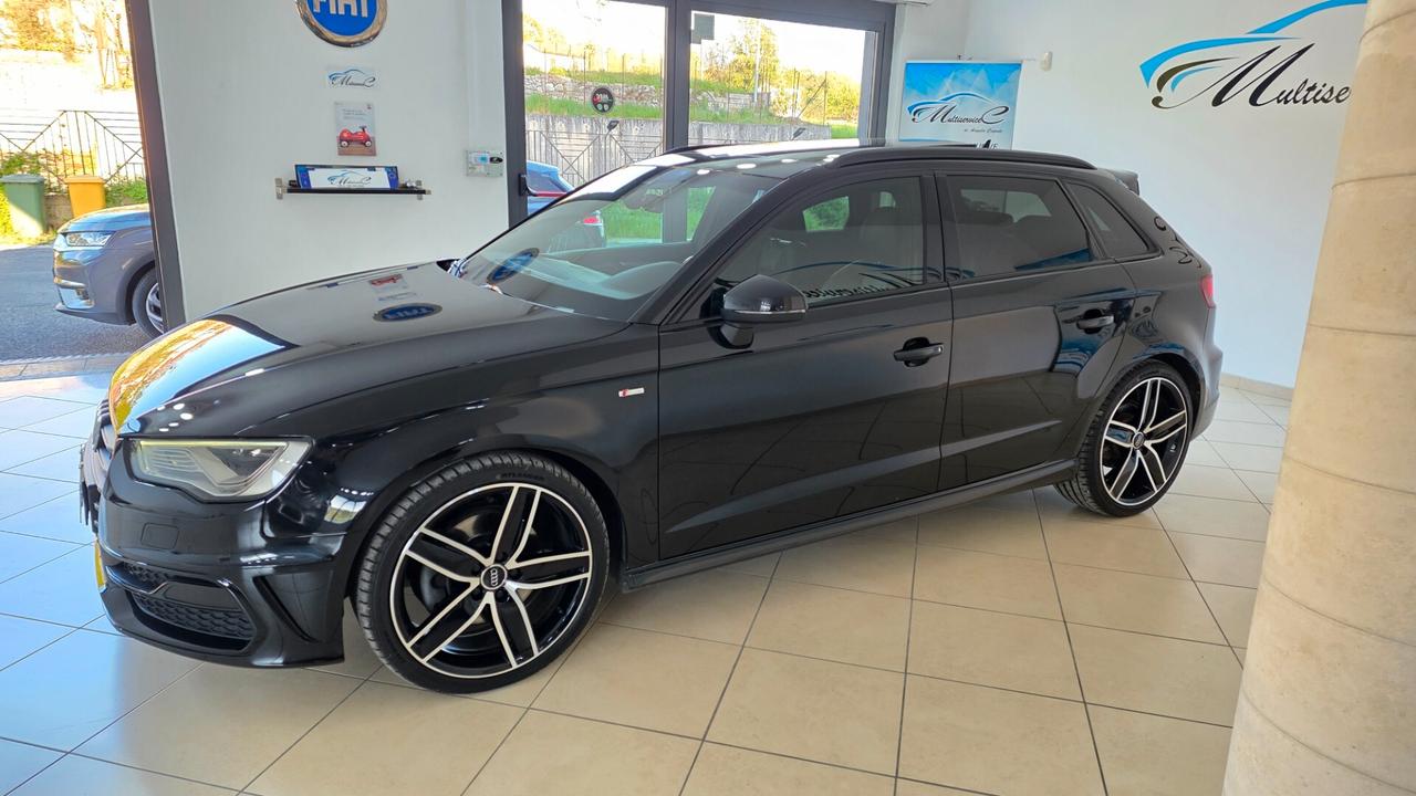 Audi A3 SPB 2.0 TDI 184 CV S tronic S Line quattro TETTO