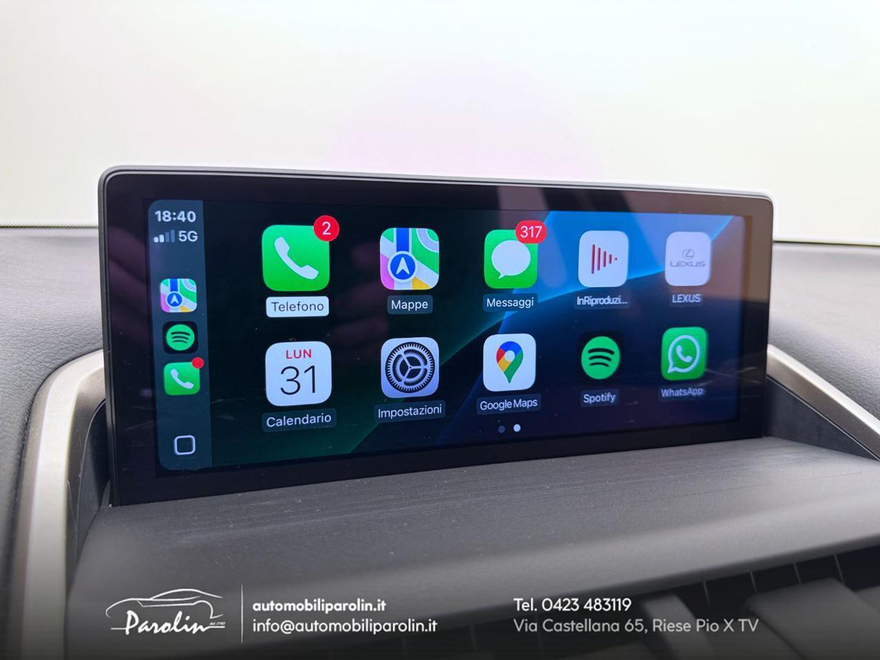 LEXUS NX 300h Hybrid 4WD Premium Pelle-CarPlay-Telecamera-ACC