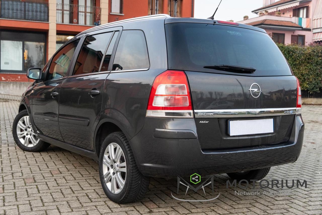 Opel Zafira 1.6 TURBO ECOFLEX BENZINA / METANO – 7 POSTI – 2012