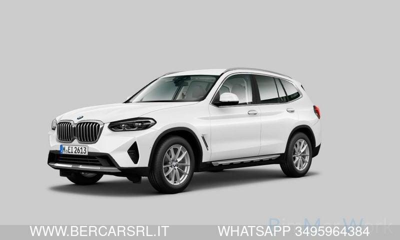 BMW X3 sDrive18d 48V*SPORT*PELLE*FULL LED*BMW Live Cockpit Plus*TELECAMERA*