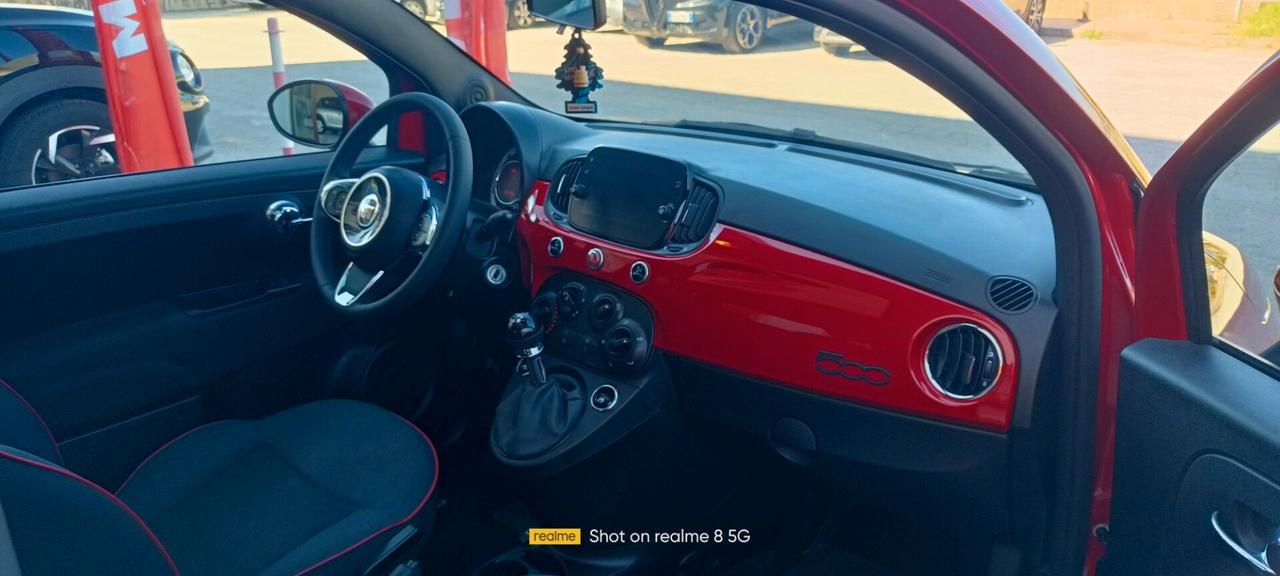 Fiat 500 1.0 Hybrid Red