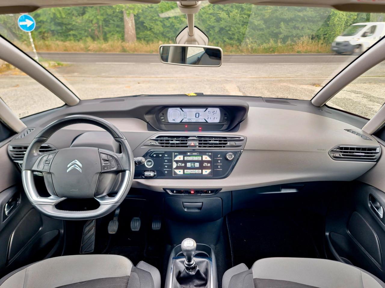 Citroen C4 Picasso 1.6 e-HDi 115 Exclusive 2015-E5B Manuale NEO