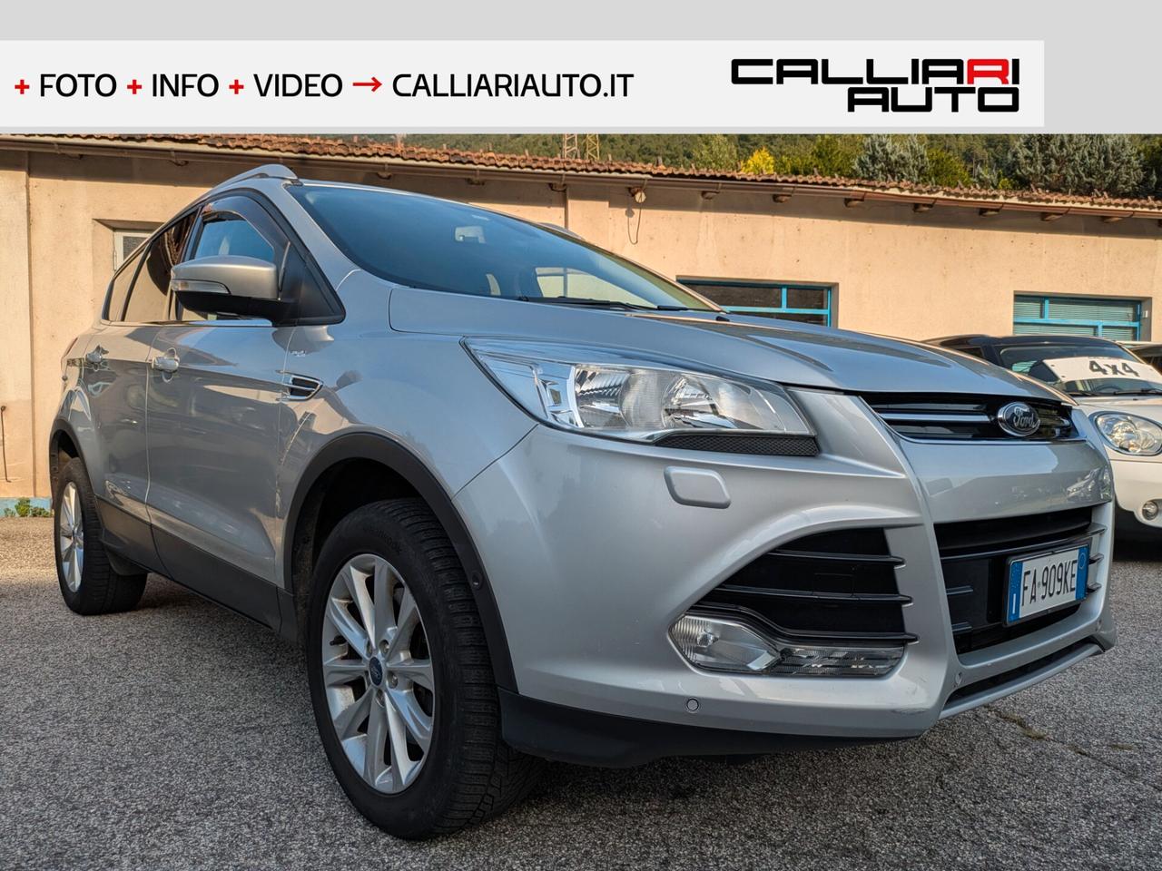 FORD KUGA 4WD 2.0 TDCI 150CV GANCIO TRAINO - AUTOMATICA