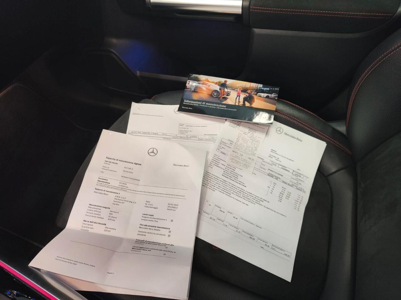 Mercedes-benz GLA 180 d Automatic Premium 2.0 116cv Tetto Apribile