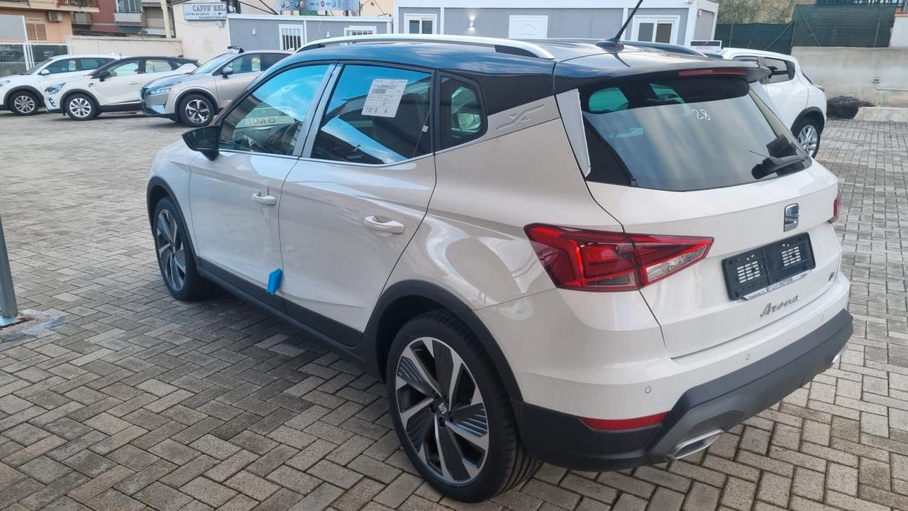 Seat Arona 1.5 TSI EVO DSG ACT FR Seat Arona 1.5 TSI EVO DSG ACT FR CON UN ANTICIPO DI 3000 EURO LA PORTI A CASA CON UNA RATA DA 299.93 EURO PER 35 MESI. DOPO PUOI RIFINANZIARE IL RESTO DELL' IMPORTO DOVUTO O LASCIARLA O SOSTITUIRLA CON UN'ALTRA AUTO NUOV